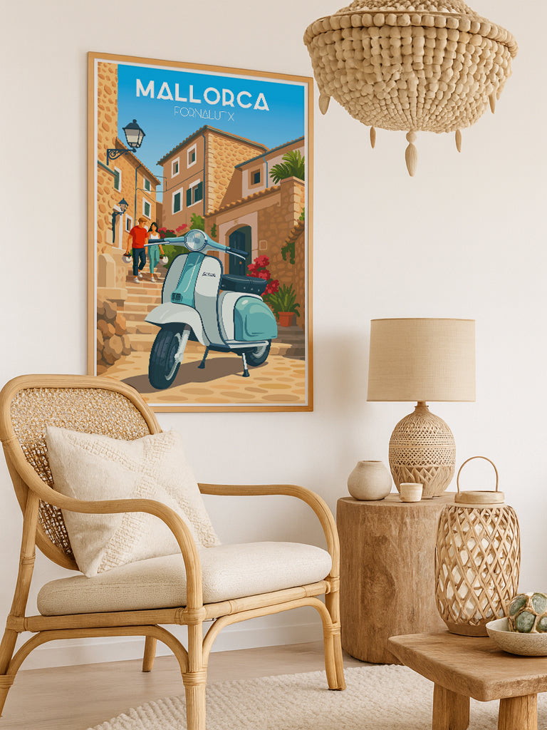 Poster und Drucke aus Fornalutx, Mallorca