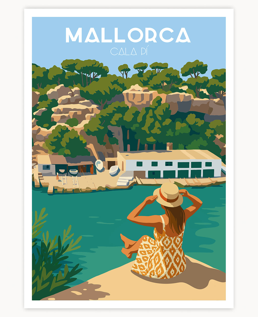Póster y láminas de Cala PÍ, Mallorca