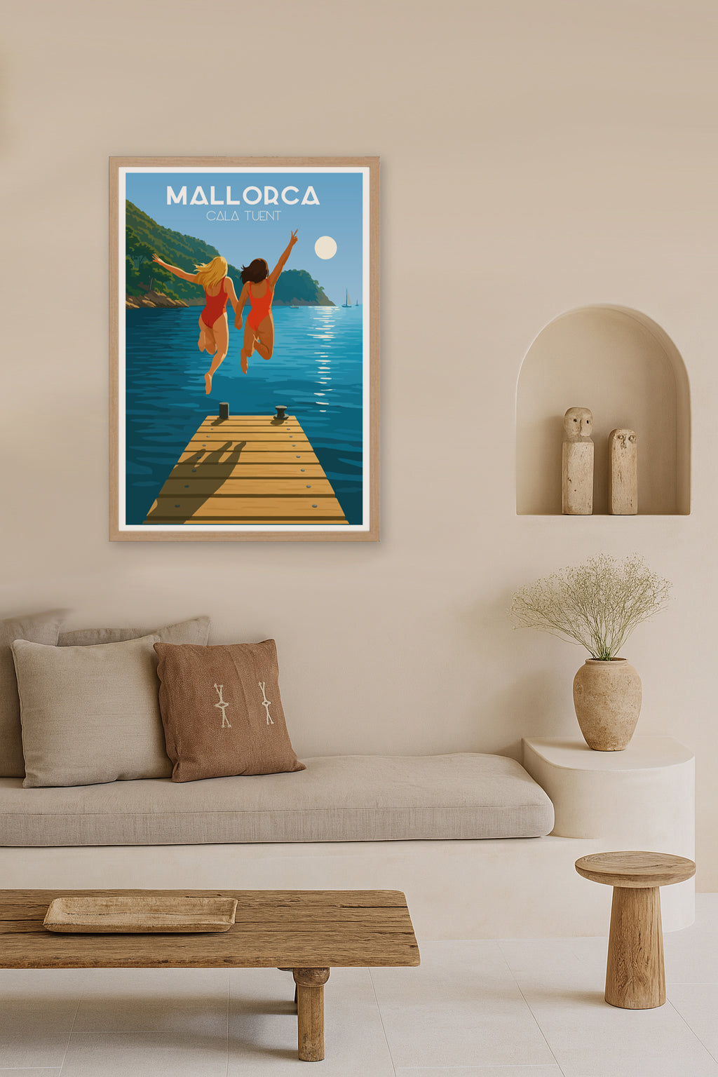 Póster y láminas de Cala Tuent, Mallorca