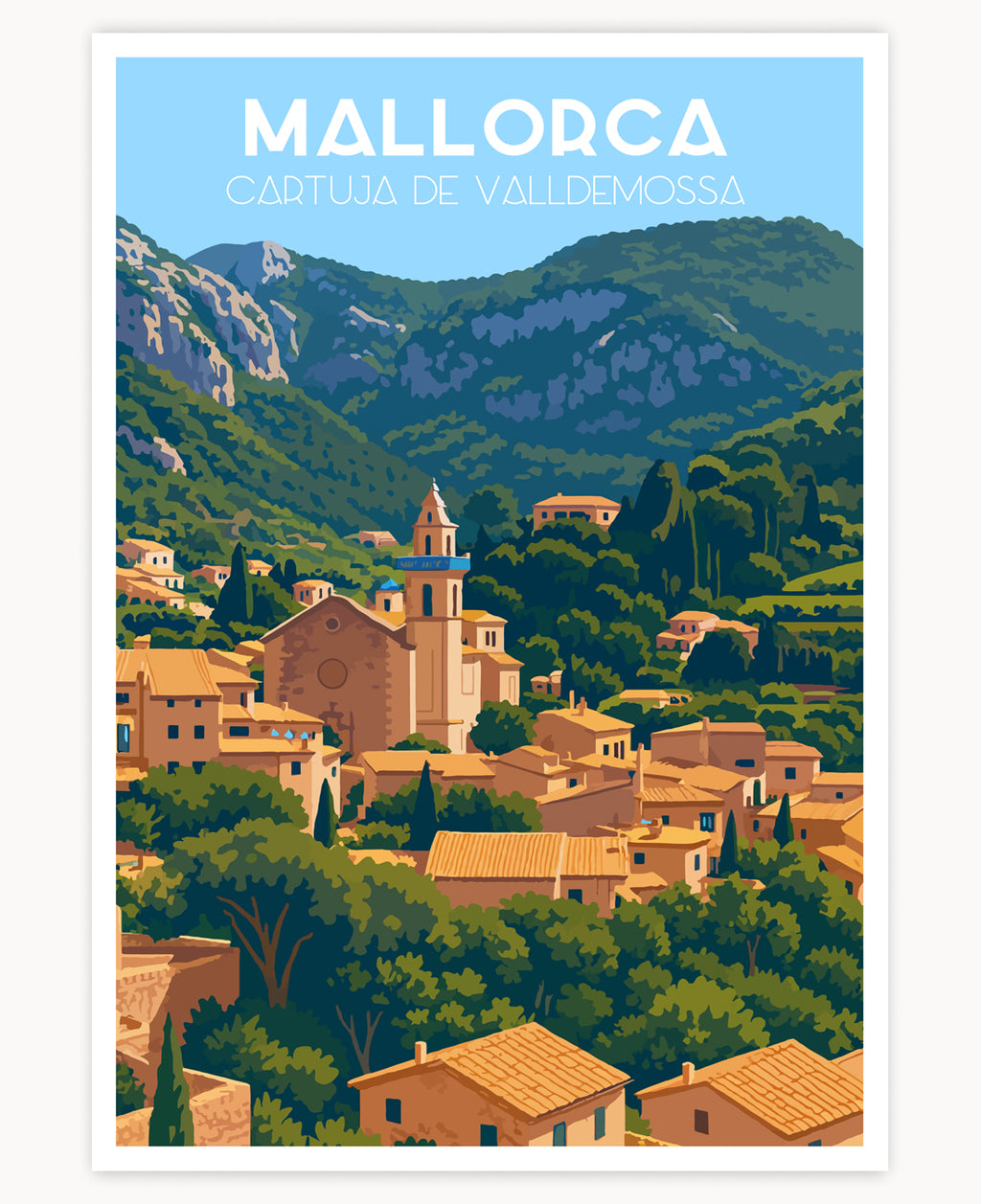 Posters and prints of Sóller, Mallorca