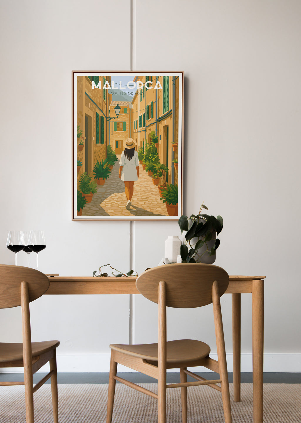 Póster y láminas de Paseo por Valldemossa, Mallorca