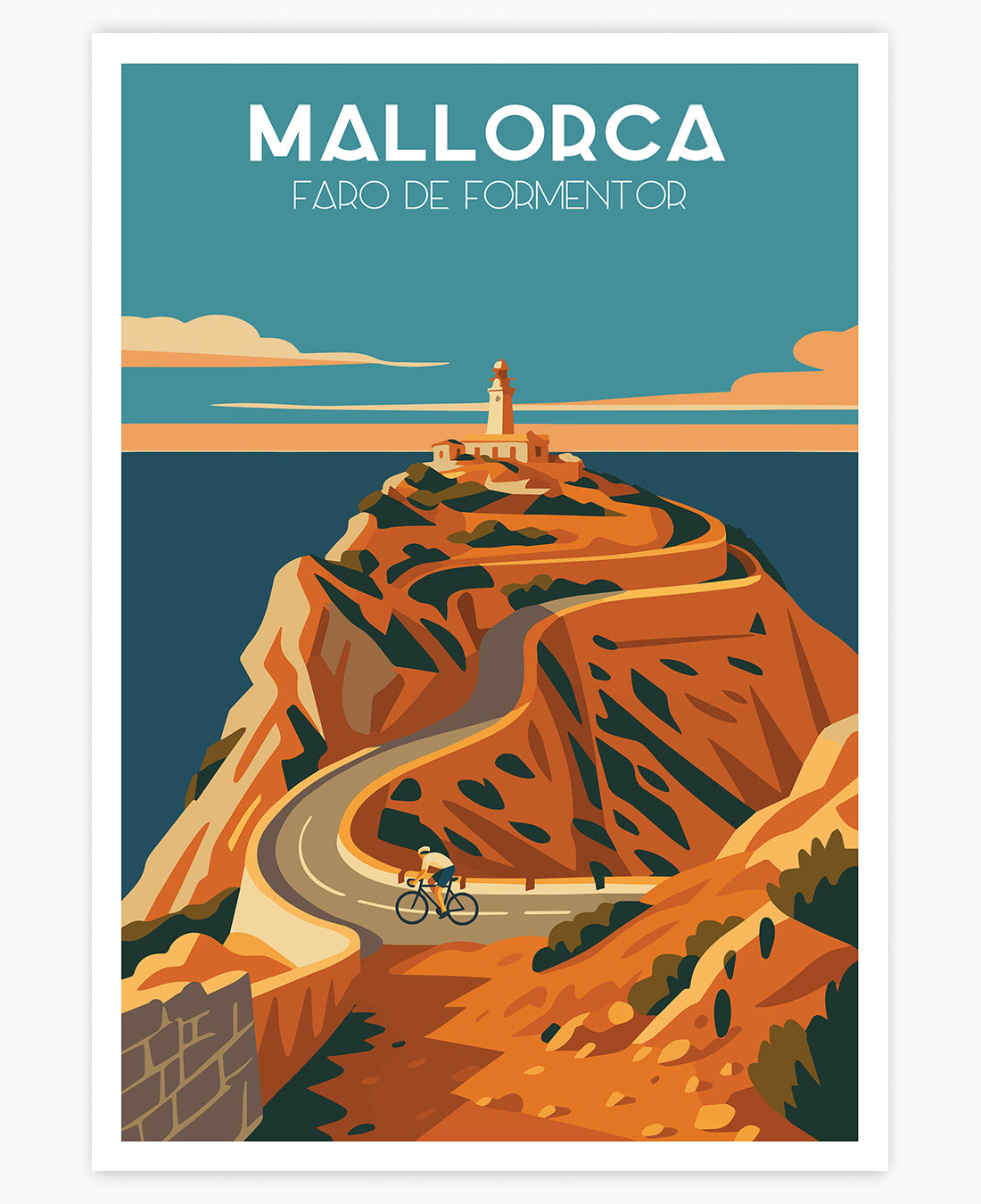 Póster y Láminas de Faro de Formentor, Mallorca