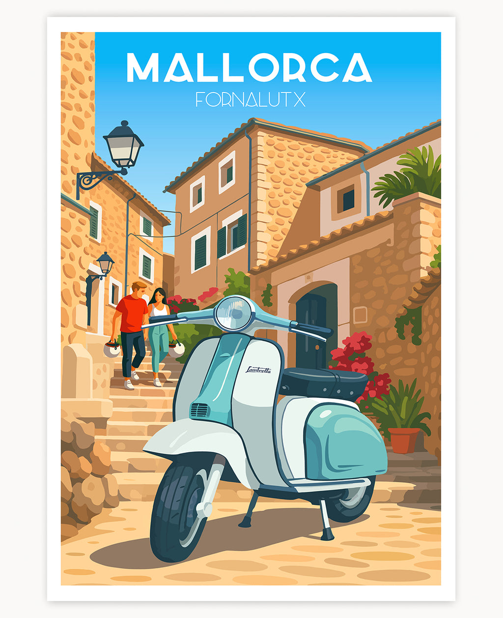 Poster und Drucke aus Fornalutx, Mallorca