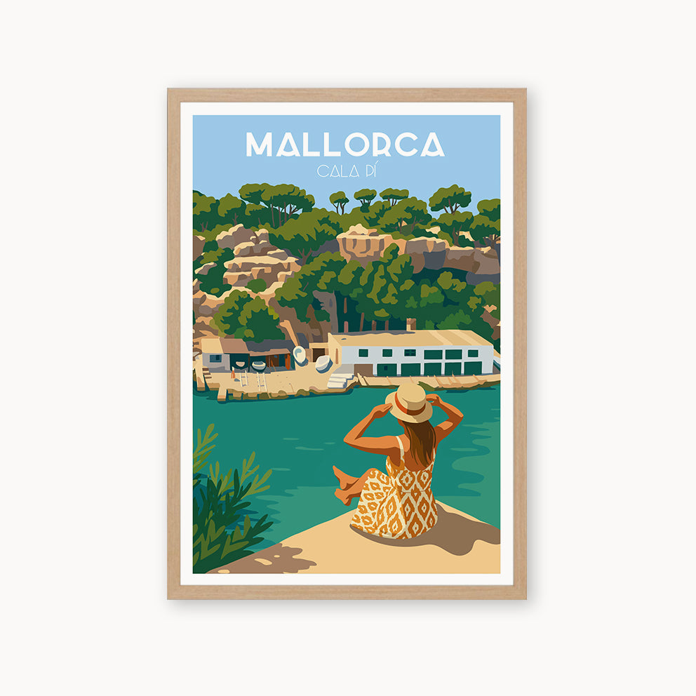 Póster y láminas de Cala PÍ, Mallorca