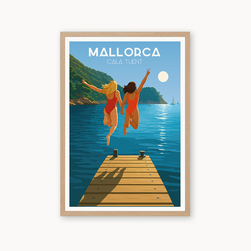 Póster y láminas de Cala Tuent, Mallorca