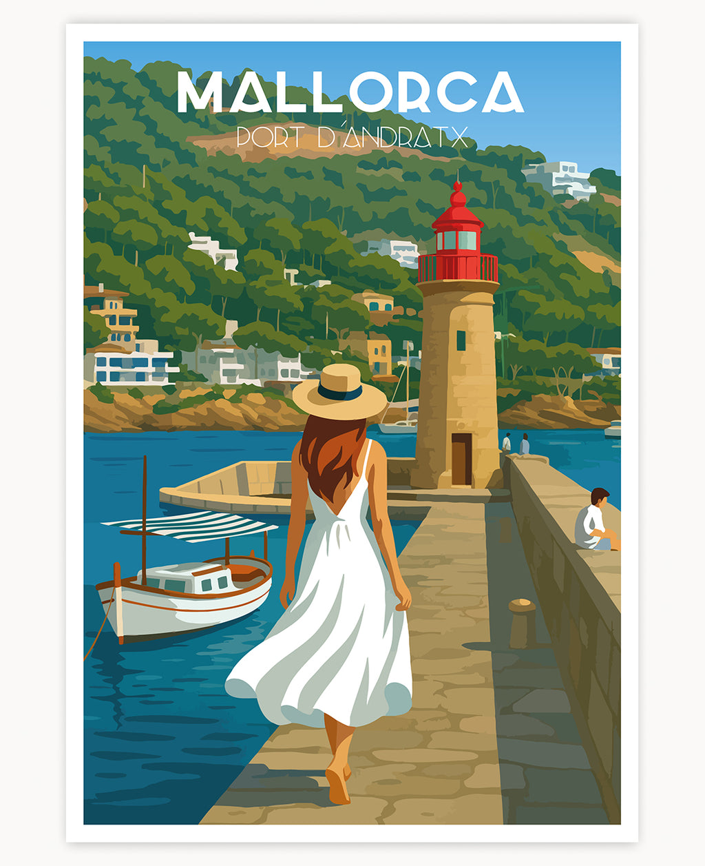 Posters and prints of Port D'Andratx, Mallorca