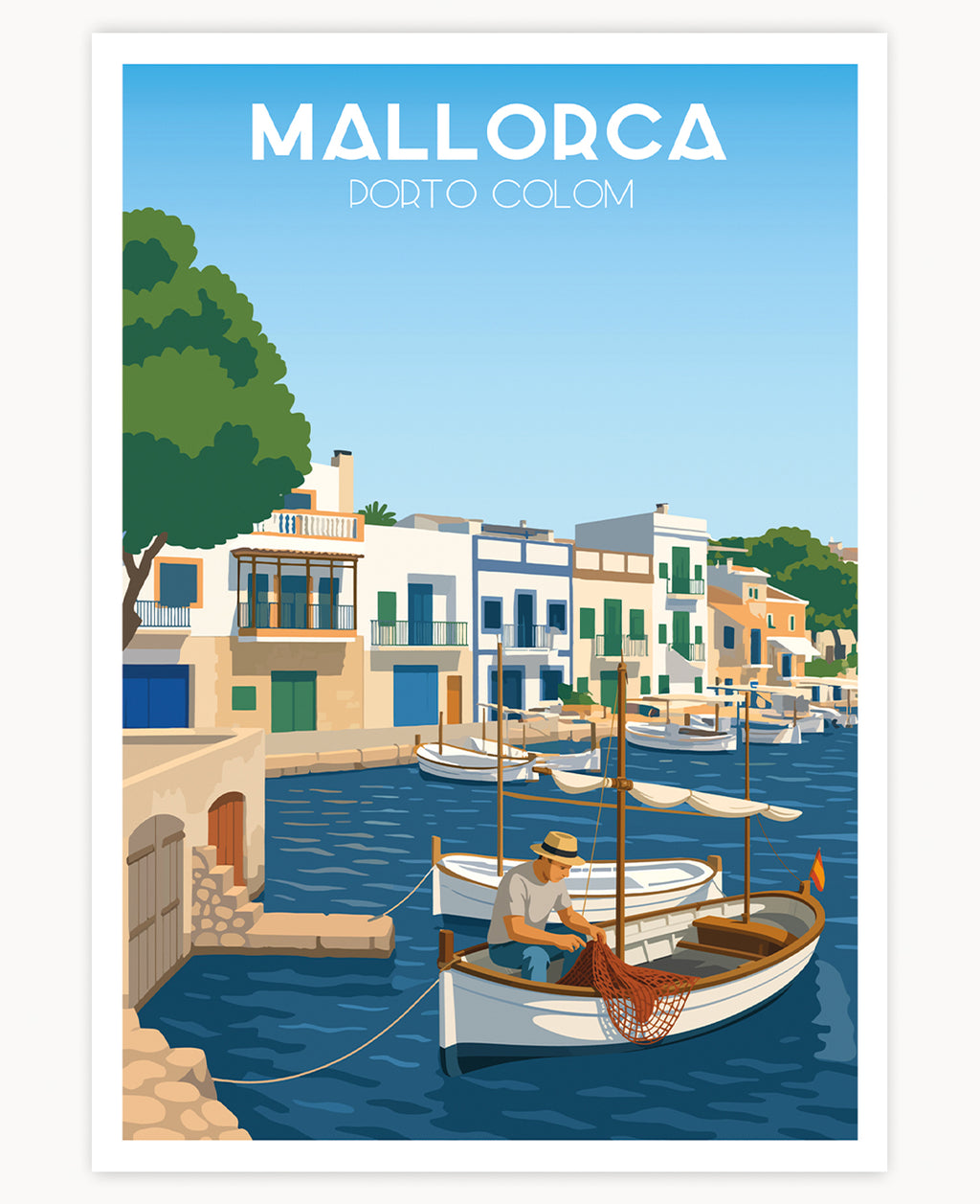 Posters and prints of Porto Colom, Mallorca