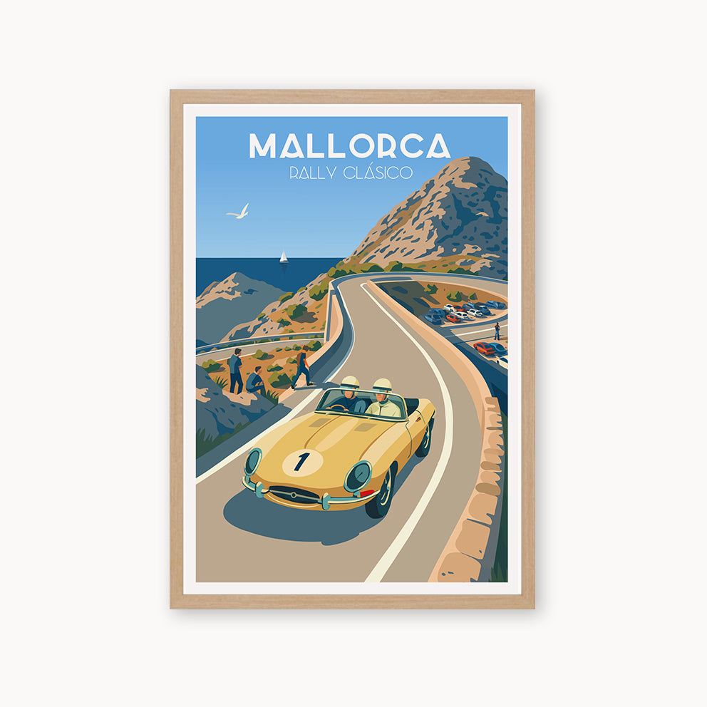 Posters and prints of the Puerto Portals Rally, Mallorca