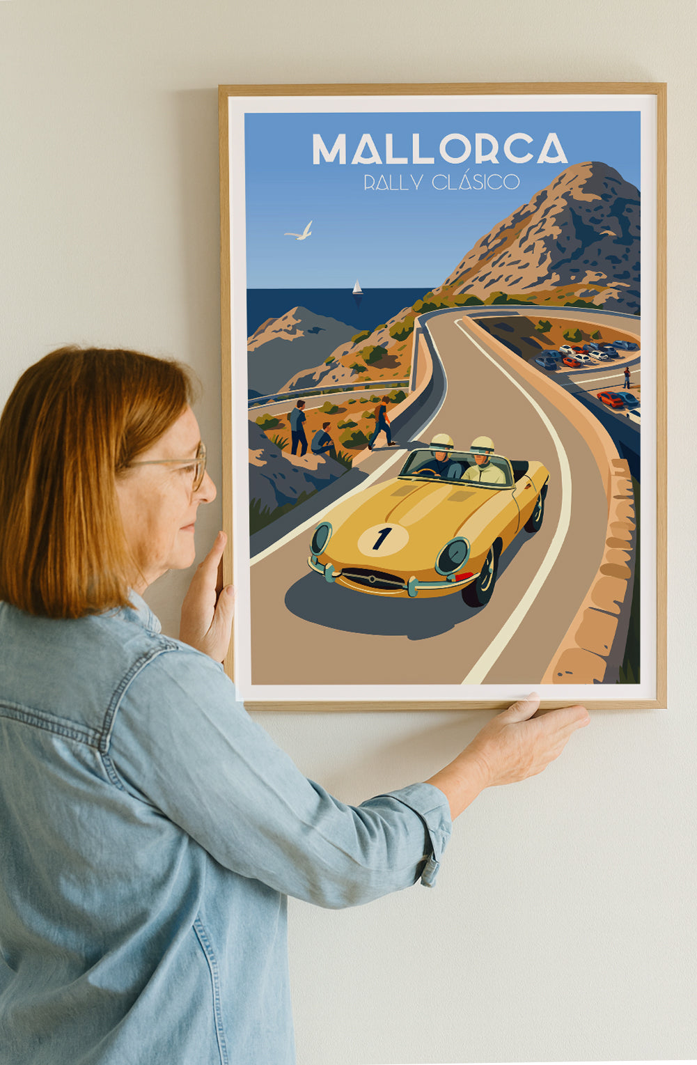 Posters and prints of the Puerto Portals Rally, Mallorca