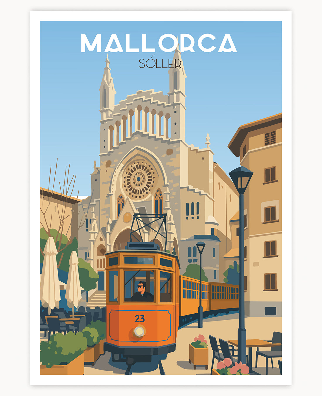 Posters and prints of Sóller, Mallorca