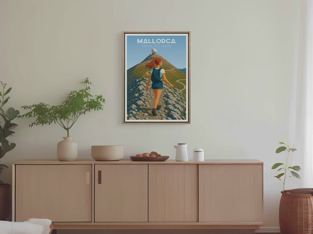 Poster und Drucke von Penyal des Migdia, Mallorca