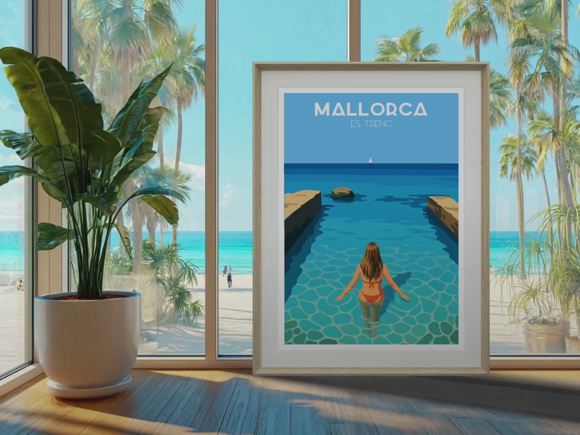 Póster y láminas de Es Trenc, Mallorca