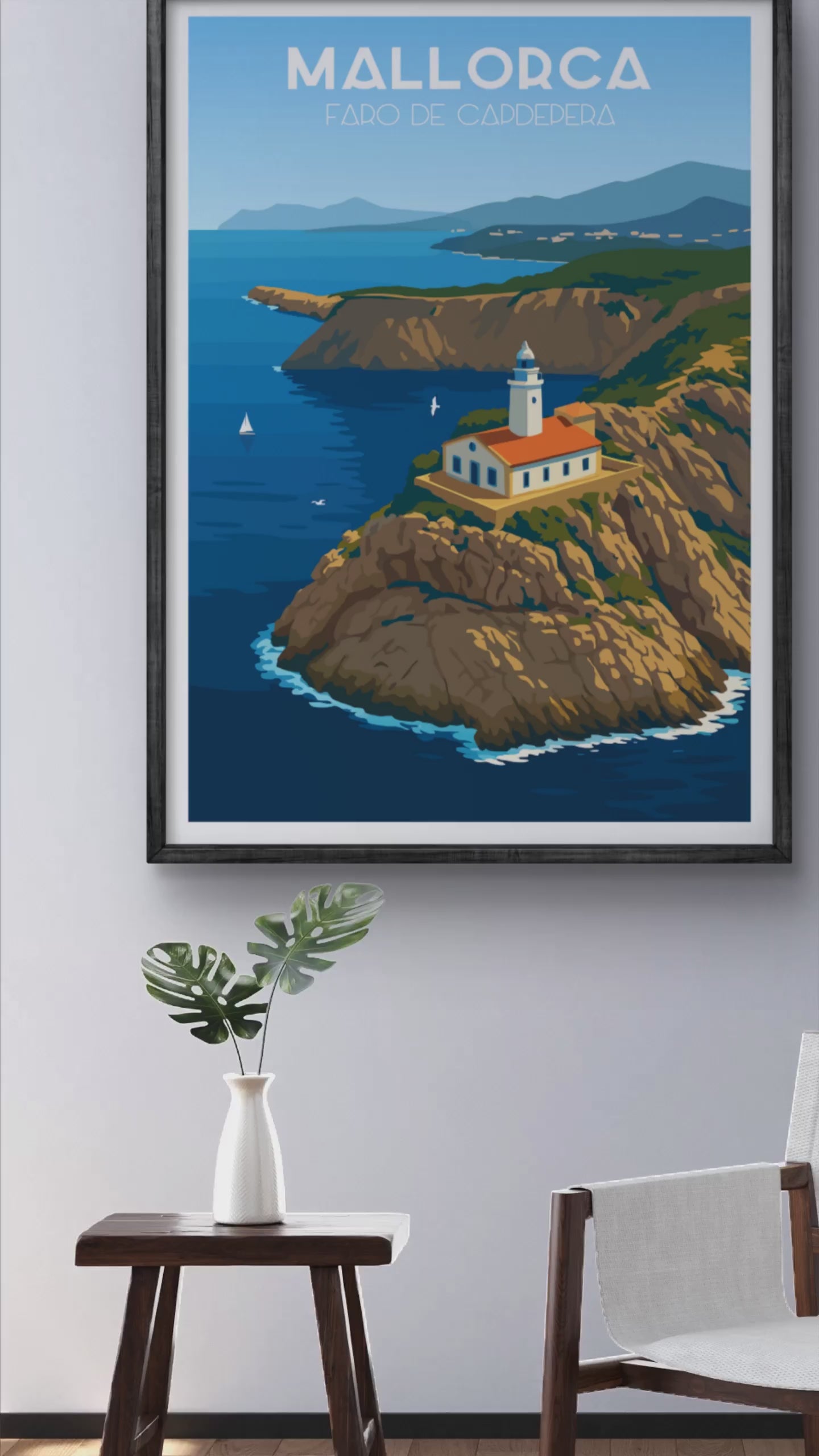 Póster y láminas del Faro de Capdepera