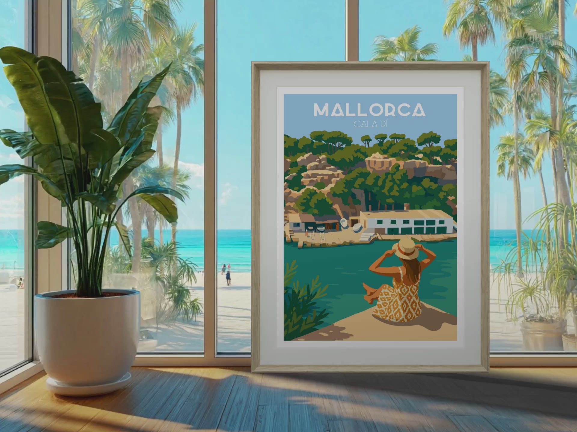 J. LlorensClado絵画作品集LLONJA GOVERN BALEAR Illustrated Mallorca - Prints of Mallorca – www.mallorcailustrada.com