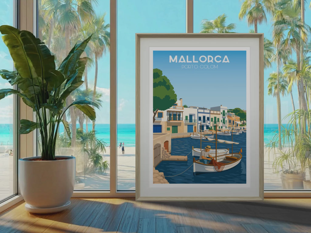 Posters and prints of Porto Colom, Mallorca